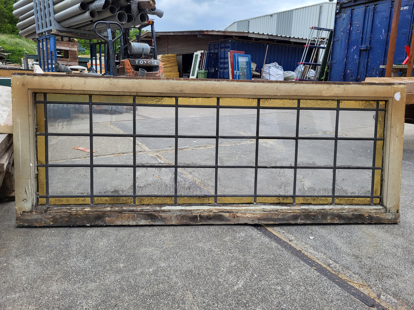 Glas in lood 57x151cm(GL47)