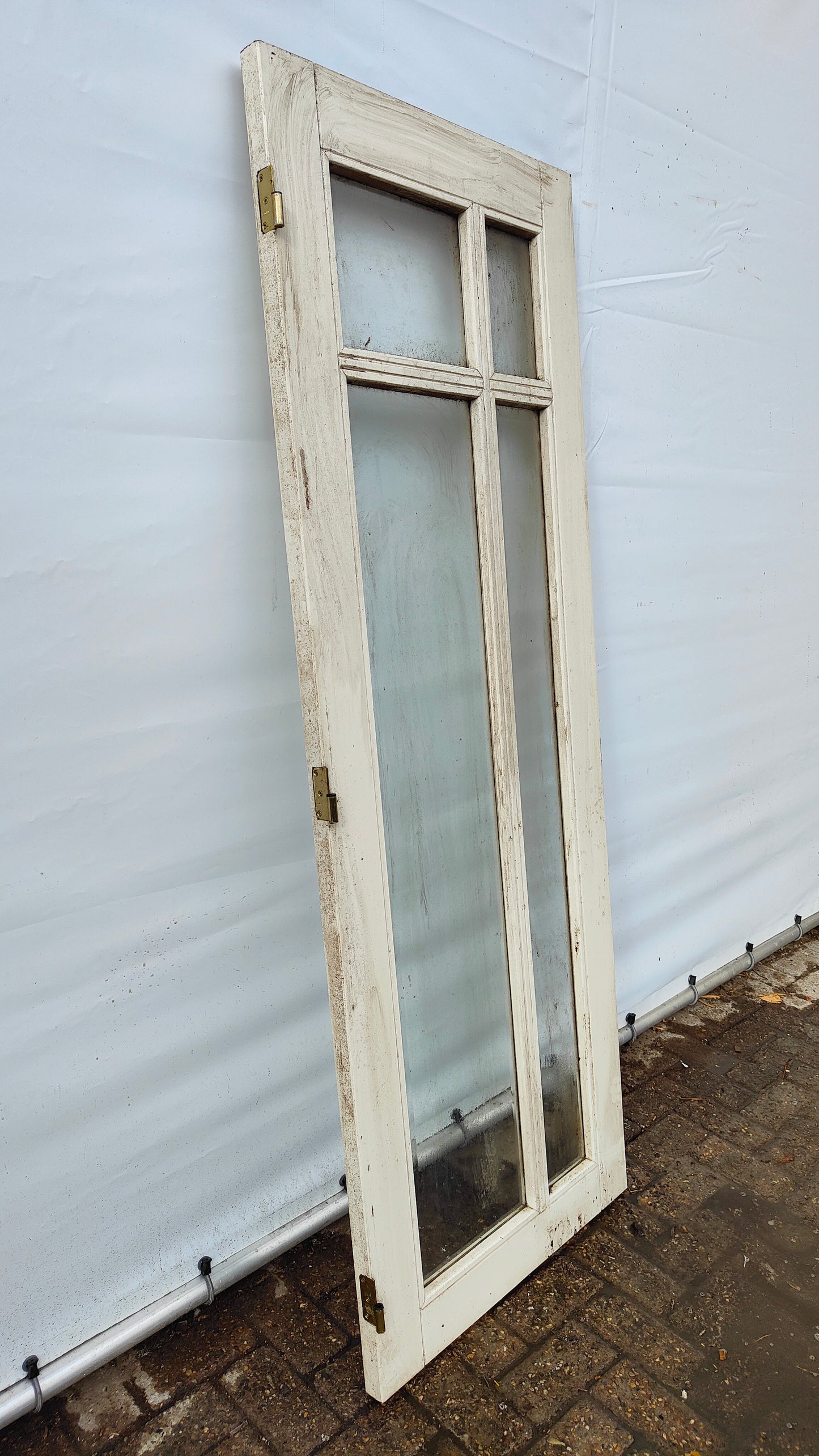 Set deuren met glas 201,5x73cm