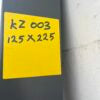 Raamkozijn met rechtsdraaiend raam en hor 125x225(KZ003)