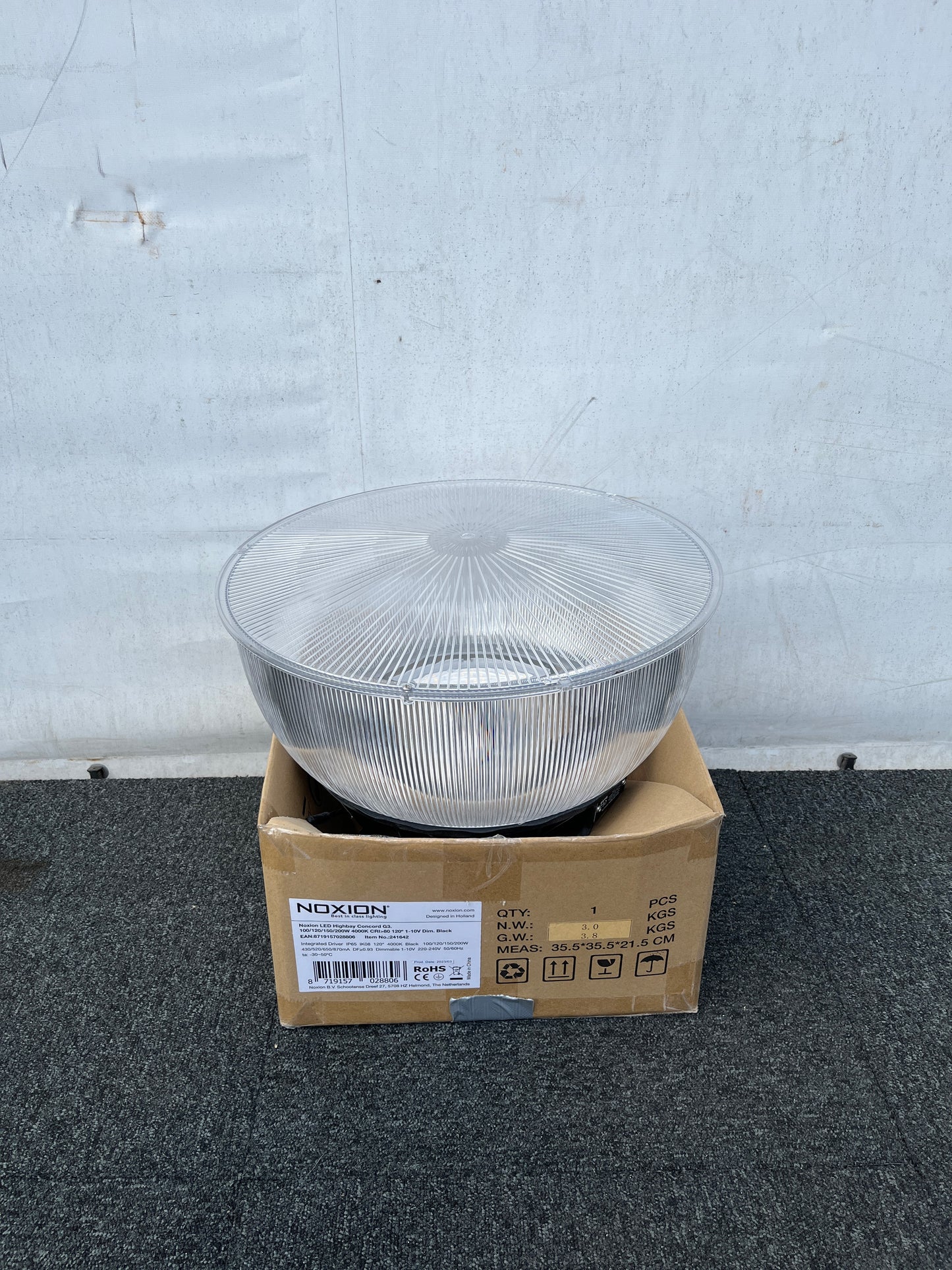 Noxion LED Highbay Concord G3 lampen met kap