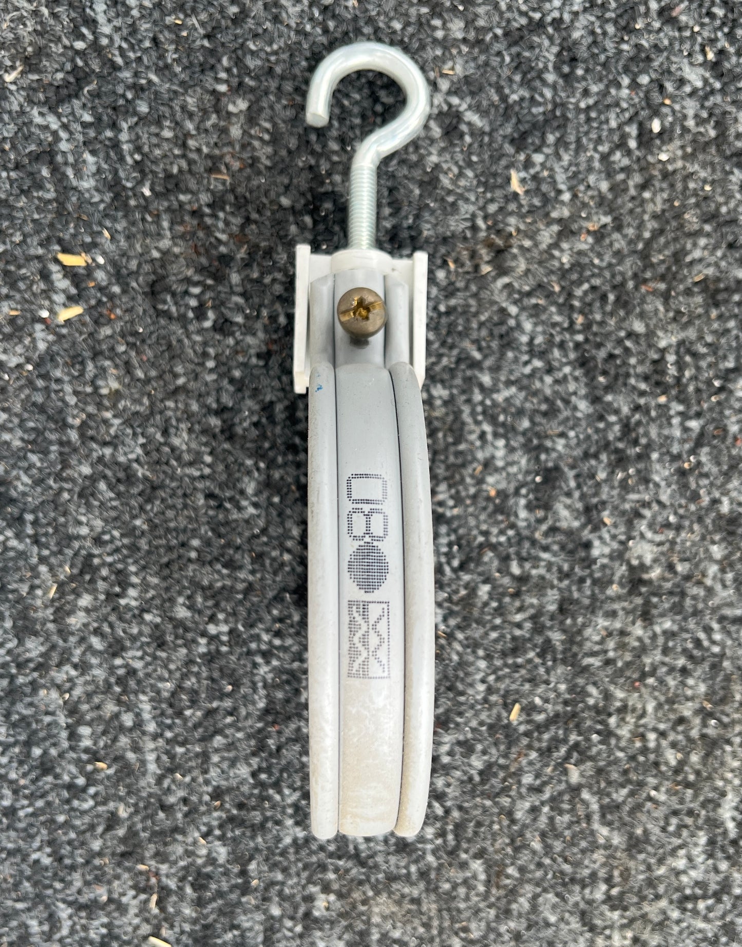 PVC hemelwaterafvoer beugel 80mm