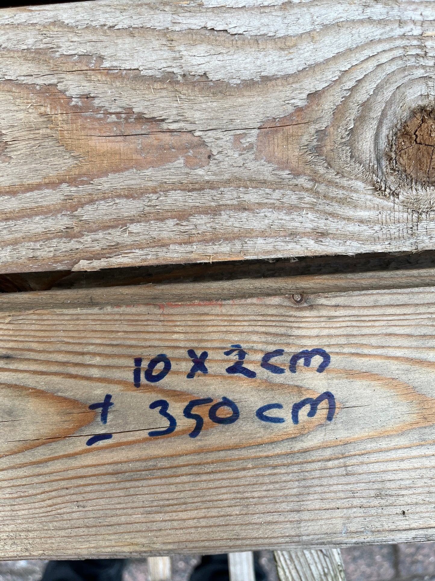 Dakbeschot planken 11,7cm breed en 1,6cm dik 400cm lang