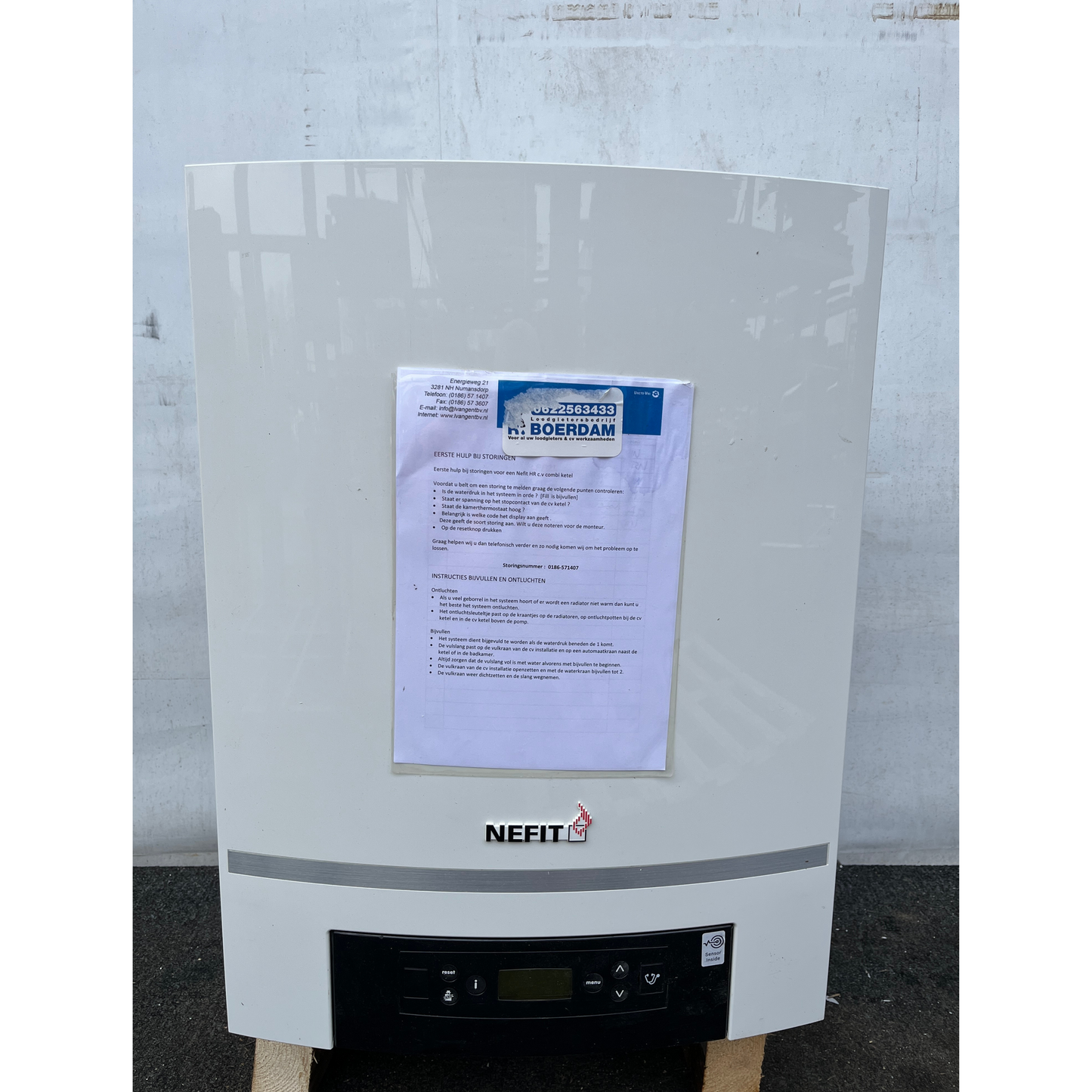 Nefit Topline HR 30 inclusief thermostaat