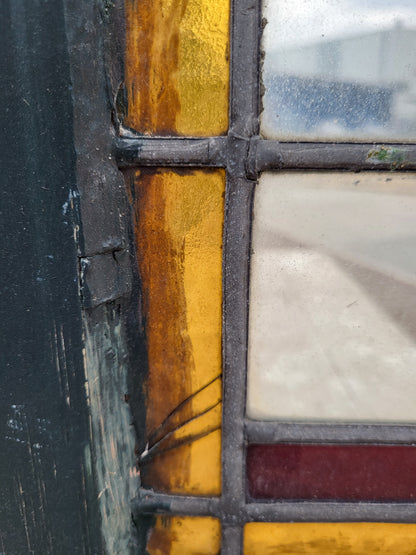 Glas in lood raam 58x38cm(GL63)