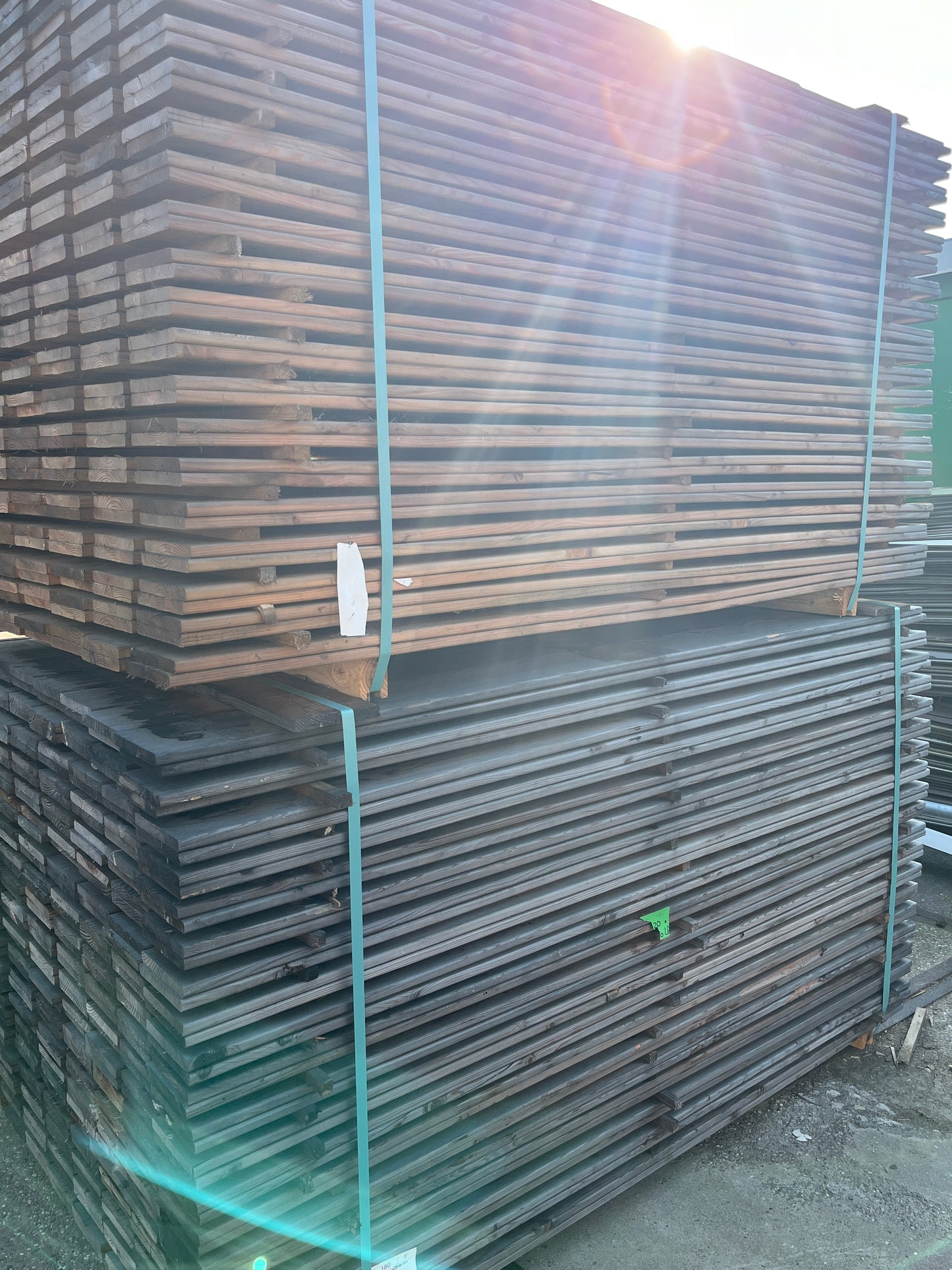 Nieuwe douglas schuttingplanken, bulkafname (320x)