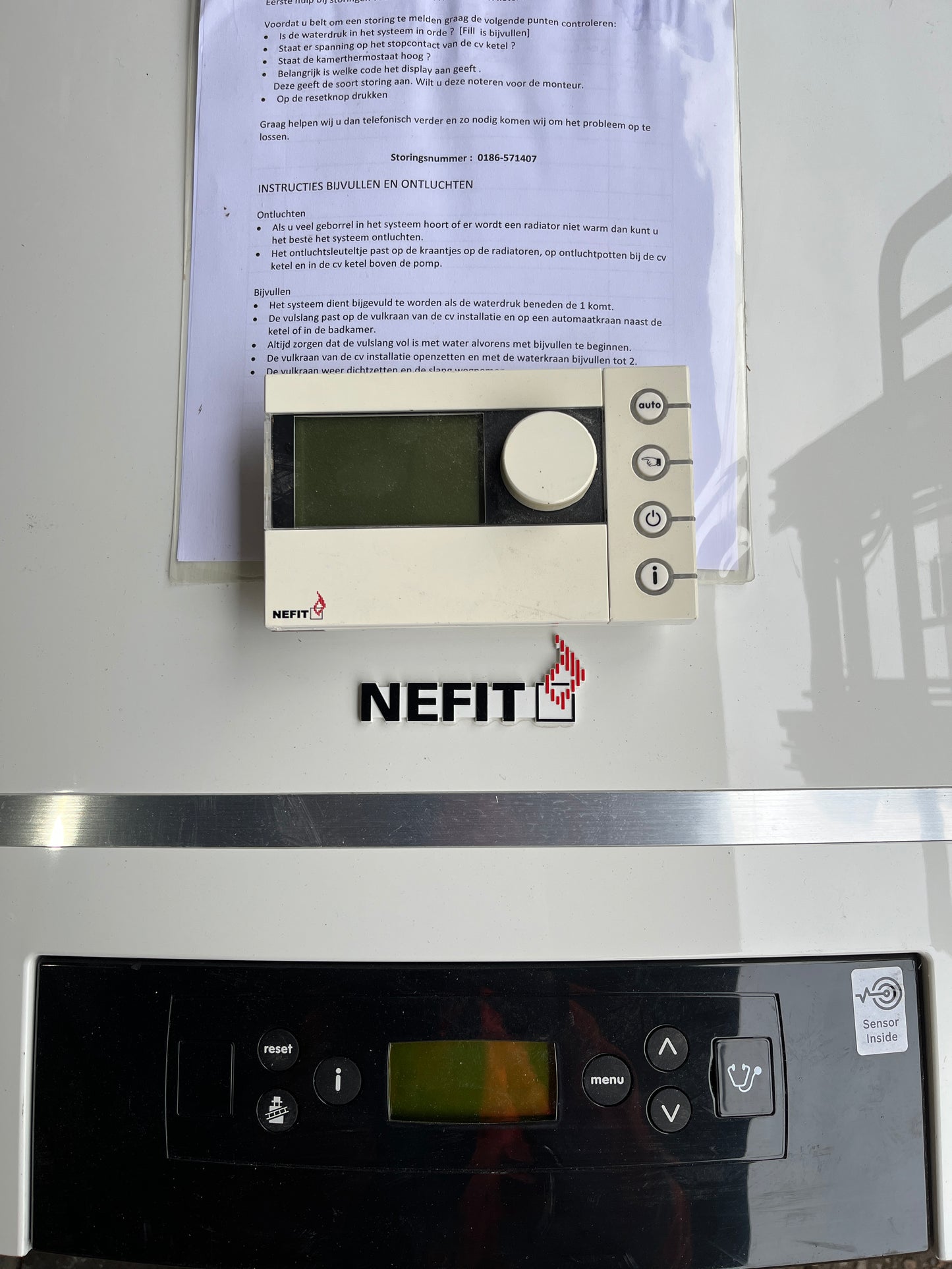 Nefit Topline HR 30 inclusief thermostaat