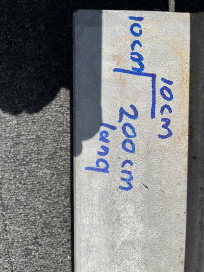 Stalen latei 220cm lang en 10cm breed
