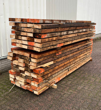 Gebruikte balken 16/17 x 6/6,5 x 310cm