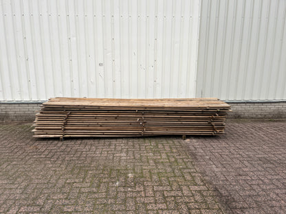 Dakbeschot planken 11,7cm breed en 1,6cm dik 400cm lang