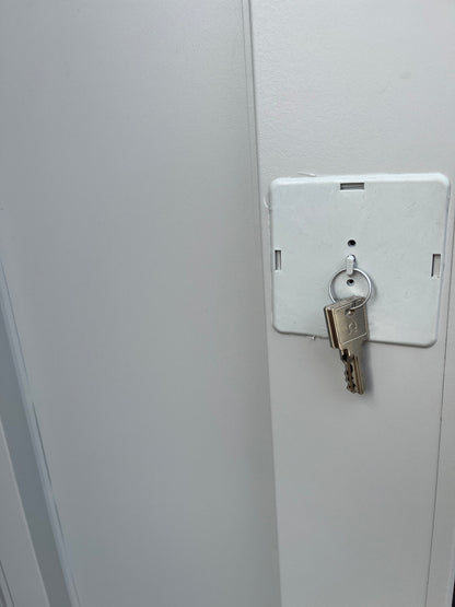 Draaideurkast/magazijnkast 180x80x40cm