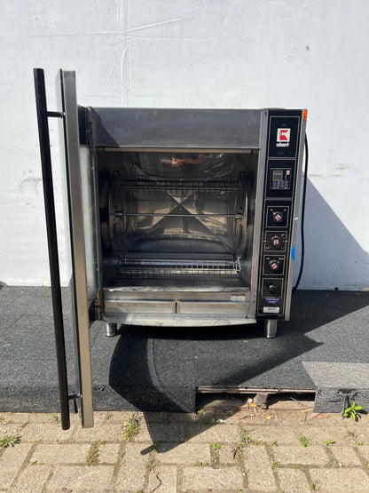 Ubert RT-508DE kippengril 400Volt met 2 mandjes