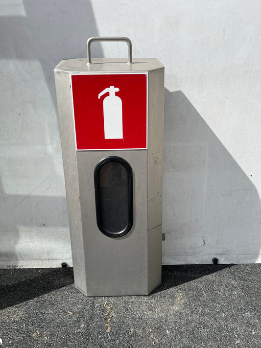 RVS beschermkasten voor brandblussers