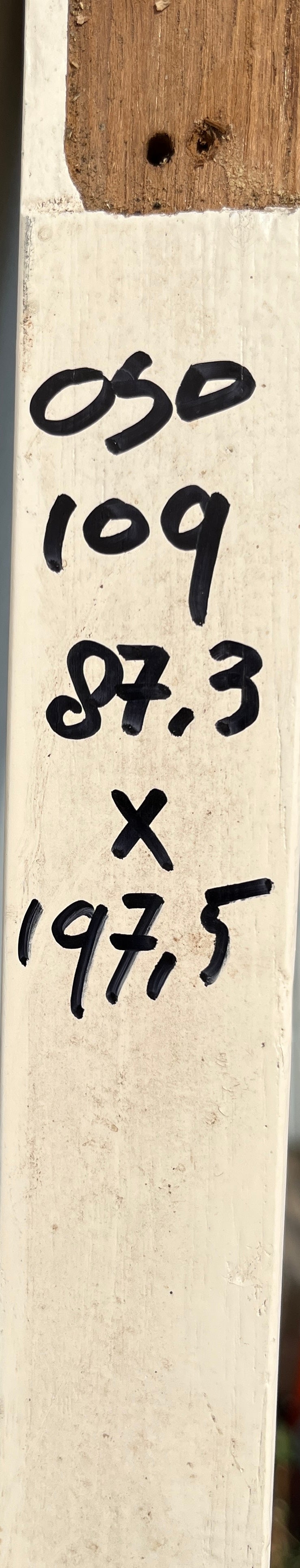 Openslaande deuren met dubbel glas (OSD109)