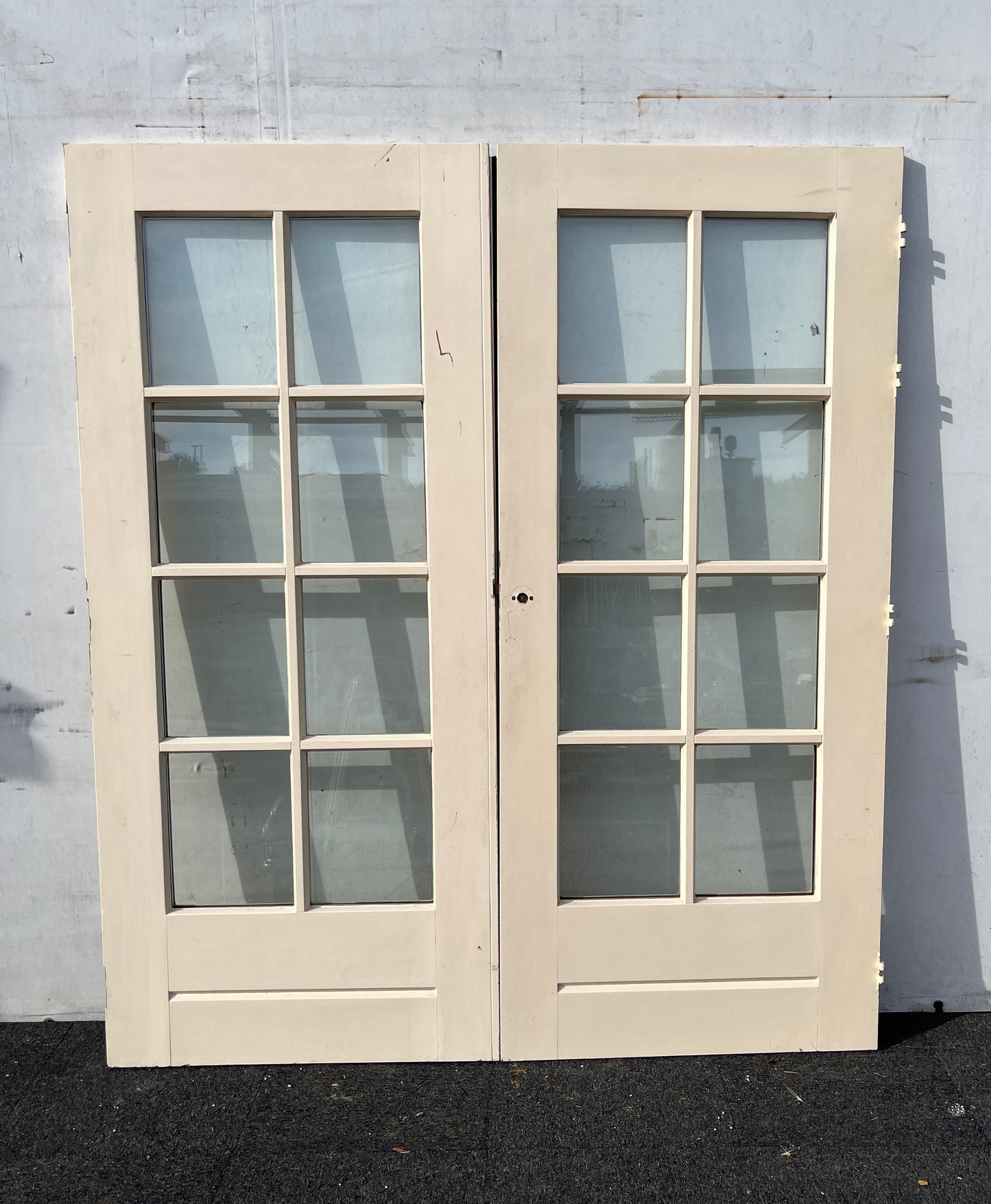 Openslaande deuren met dubbel glas (OSD109)