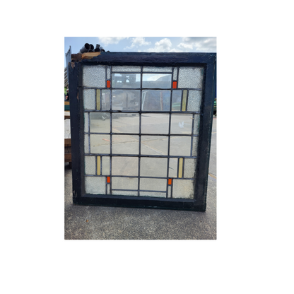 Glas in lood raam76,5x69,5cm(GL2)