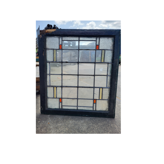 Glas in lood raam76,5x69,5cm(GL2)