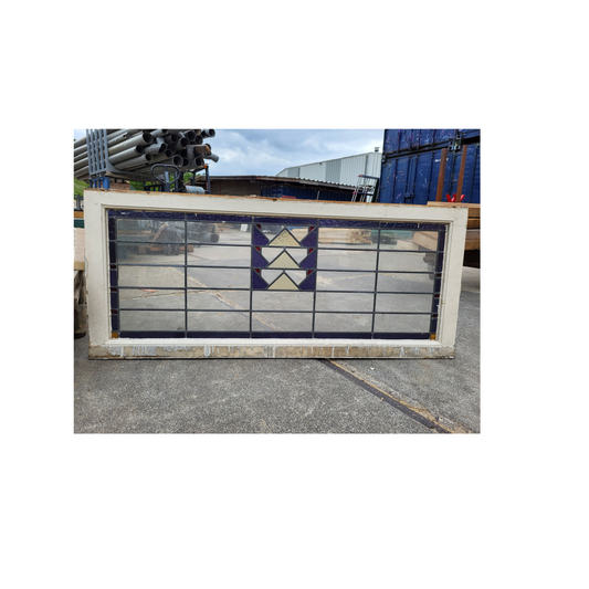 Glas in lood 64,5x142cm(GL48)