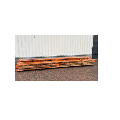 Gebruikte balken 16/16,5 x 6/6,5 x 440cm