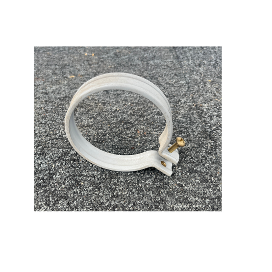 PVC hemelwaterafvoer beugel 80 mm