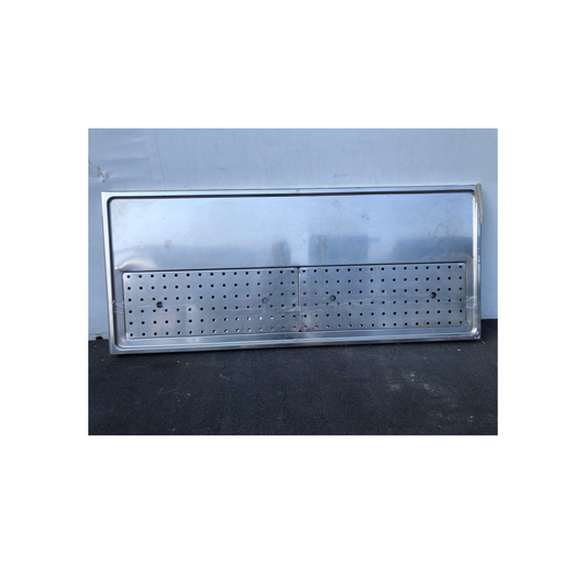 RVS lekblad 130x55cm