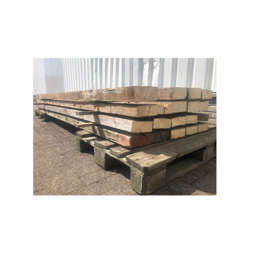 Balkhout gebruikt 6-7,5 x 17-17,5 x 300cm