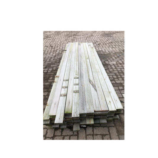 Houten gevelbekleding 8,5x1,8x150cm(Red Cedar)